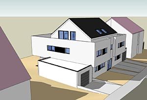Neubau Mehrfamilienhaus in 71034 Sindelfingen – weitere Ansicht