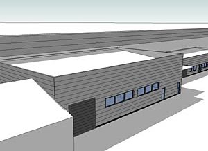 Neubau Gewerbegebäude in 71106 Magstadt – weitere Ansicht