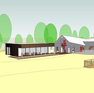 Neubau Jugendfarm in 70771 Leinfelden-Echterdingen – weitere Ansicht