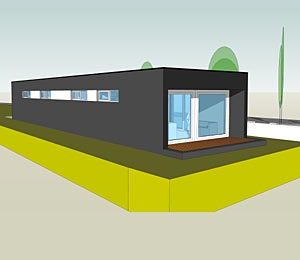 Neubau Gewerbegebäude in 73271 Holzmaden – weitere Ansicht