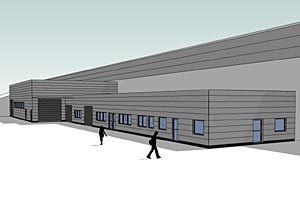 Neubau Gewerbegebäude in 71106 Magstadt – weitere Ansicht