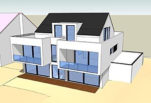 Neubau Mehrfamilienhaus in 71034 Sindelfingen – weitere Ansicht