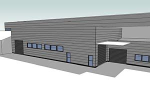Neubau Gewerbegebäude in 71106 Magstadt – weitere Ansicht