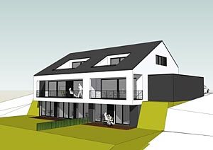 Neubau Doppelhaus in 71032 Böblingen – weitere Ansicht