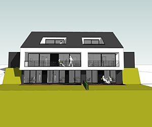 Neubau Doppelhaus in 71032 Böblingen – weitere Ansicht